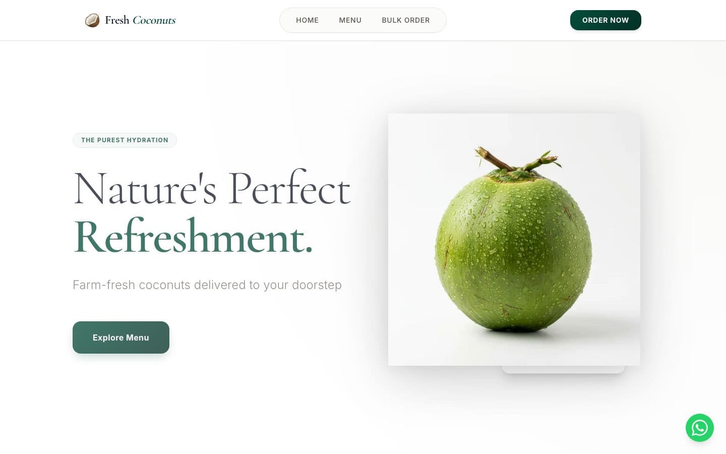 Fresh Coconuts screenshot